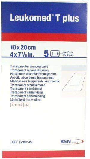 Leukomed Transp.Plus Sterile Pflaster 10x20 cm