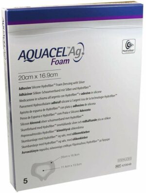Aquacel AG Foam Adhäsiv Sakral 20x16