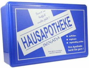 Seneda Hausapotheke Leer Blau 1 Stück