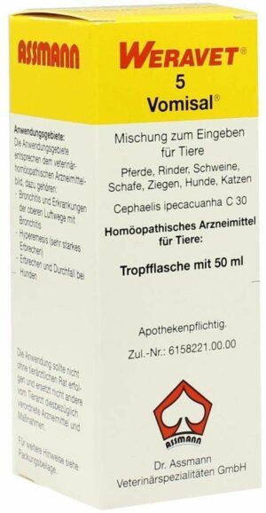 Vomisal 5 vet. 50 ml Tropfen