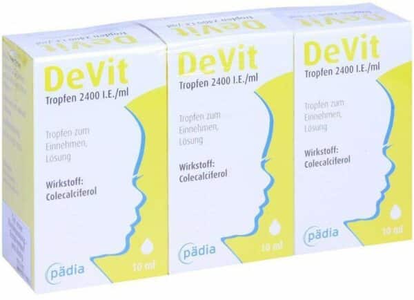 Devit Tropfen 2400 I.E. - ml 3 X 10 ml Tropfen zum Einnehmen