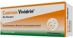 Cetirizin Vividrin 10 mg 7 Filmtabletten