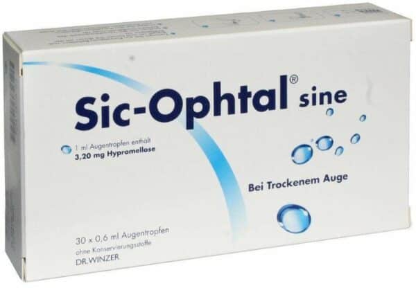 Sic-Ophtal Sine 30 X 0