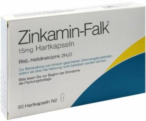 Zinkamin Falk 50 Kapseln