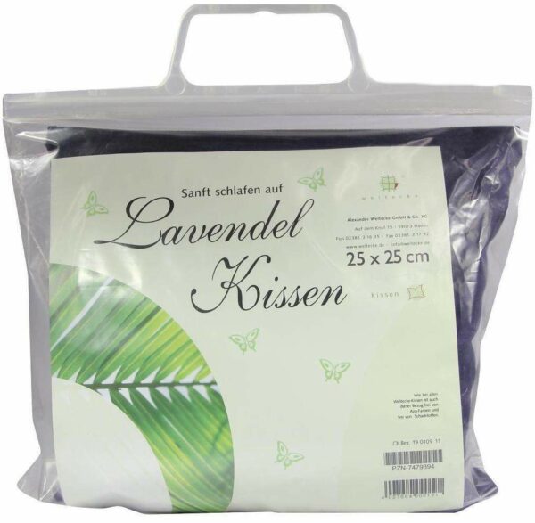 Lavendel Kissen 25 X 25 cm 1 Stück