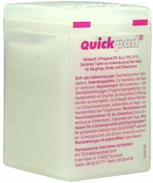 Quickpad Alkohol Tupfer Spender