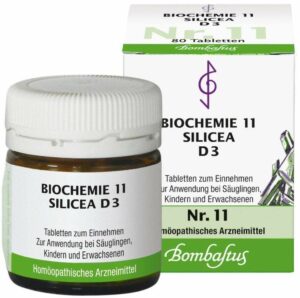 Biochemie 11 Silicea D3 80 Tabletten