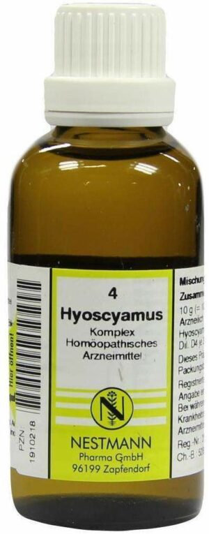 Hyoscyamus Komplex Nr. 4 Dilution 50 ml