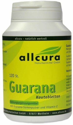 Guarana Kautabletten