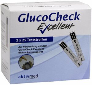 Gluco Check Excellent 50 Teststreifen