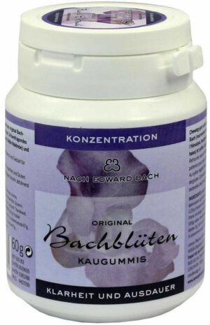 Konzentration Kaugummi Nach Dr. Bach