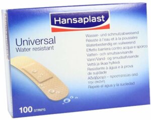 Hansaplast Universal Strips Waterresistent 19 X 72 mm 100 Pflaster