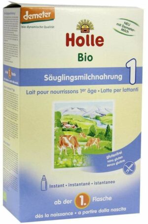 Holle Bio Säuglings Milchnahrung 1