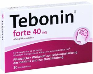 Tebonin Forte 40 mg 30 Filmtabletten