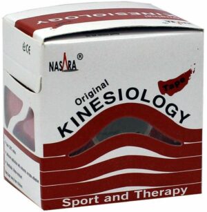 Kinesiologie 1 Tape 5 cm X 5 M Rot