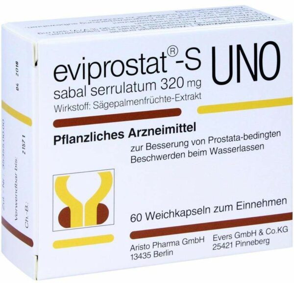 Eviprostat-S Uno Sabal Serrulatum 60 Weichkapseln