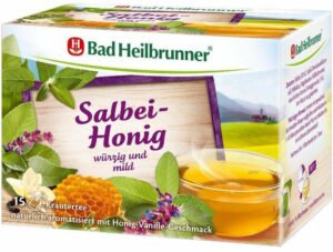 Bad Heilbrunner Tee Salbei Honig 15 Filterbeutel