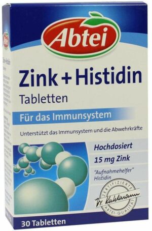 Abtei Zink + Histidin Tabletten