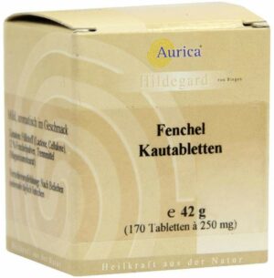 Fenchelkautabletten Aurica 170 Kautabletten