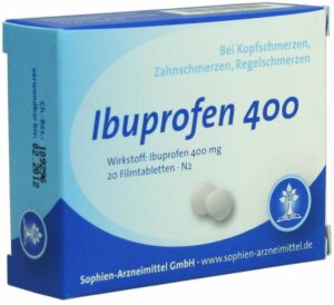 Ibuprofen Sophien 400 20 Filmtabletten