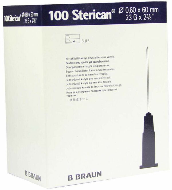 Sterican Kanülen 23 G X 2 3°8  0