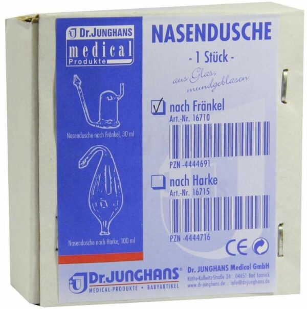 Nasendusche Glas Nach Fränkel 30 ml 1 Stück