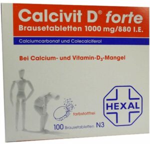 Calcivit D Forte 100 Brausetabletten