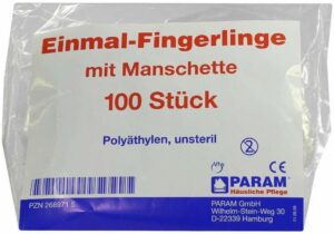 Fingerling Einmal Plastik