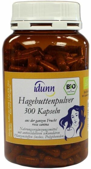 Hagebuttenpulver 300 Kapseln