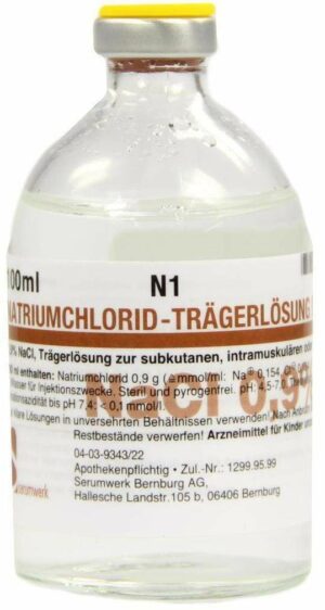 Natriumchlorid Trägerlösung Injektionslösung