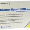 Biomo Lipon 600 mg 10 Ampullen