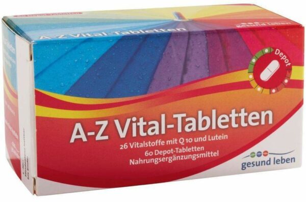 Gesund Leben A-Z Vital 60 Tabletten