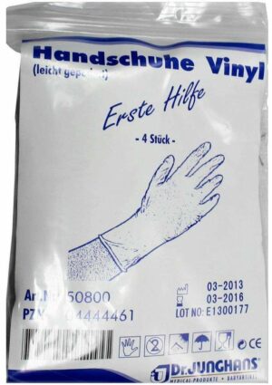 Handschuhe Anti Aids Vinyl