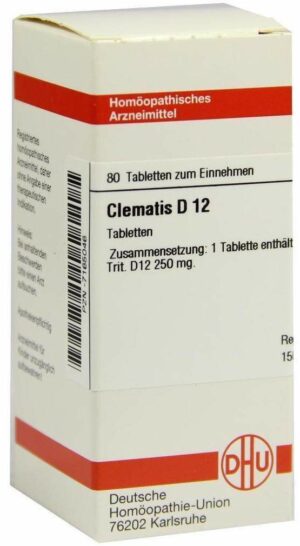 Clematis D 12 Tabletten