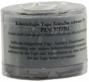 Kinesiologie Tape 5 Cmx5 M Schwarz