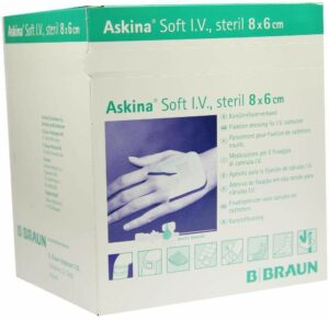 Askina Soft I.V.Wundverband 8x6cm