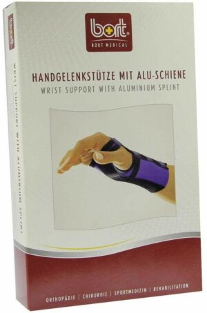 Bort Handgelenkstütze Mit Aluschiene Links Small Haut