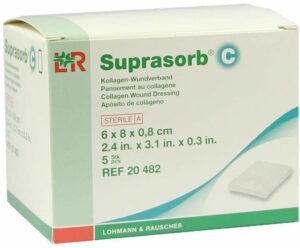 Suprasorb C Kollagen Wunderband6x8x0