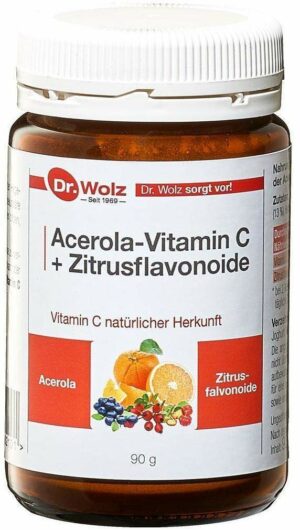Vitamin C + Bioflavonoide Dr.Wolz Pulver