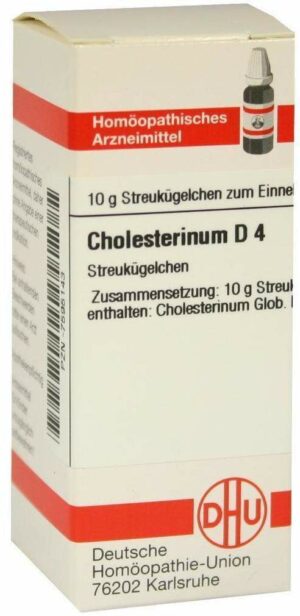 Cholesterinum D 4 Globuli