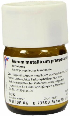 Weleda Aurum Metallicum Praeparatum D12