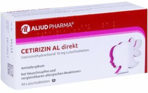 Cetirizin Al Direkt 49 Lutschtabletten