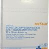 Schlitzkompressen Vlies 10x10cm 4fach St.1233