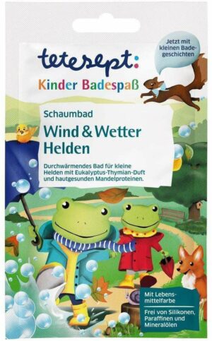 Tetesept Kinder Badespaß Wind und Wetter Helden 40 ml Bad