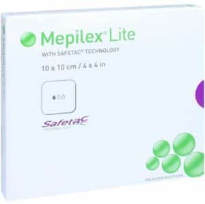 Mepilex Lite Schaumverband 10x10 cm Steril 5 Stück