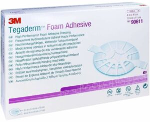 Tegaderm Foam Adhesive 10x11 cm Oval 90611