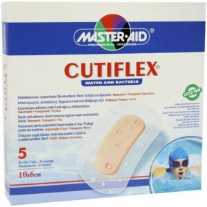 Cutiflex 5 Folien Pflaster 10 X 6 cm Master Aid