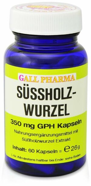 Süßholzwurzel 350 mg Gph 60 Kapseln