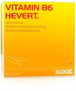 Vitamin B6 Hevert 100x2 ml Ampullen