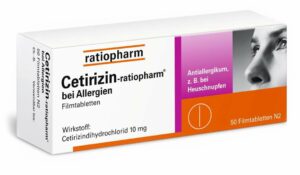 Cetirizin-ratiopharm bei Allergien 50  Filmtabletten